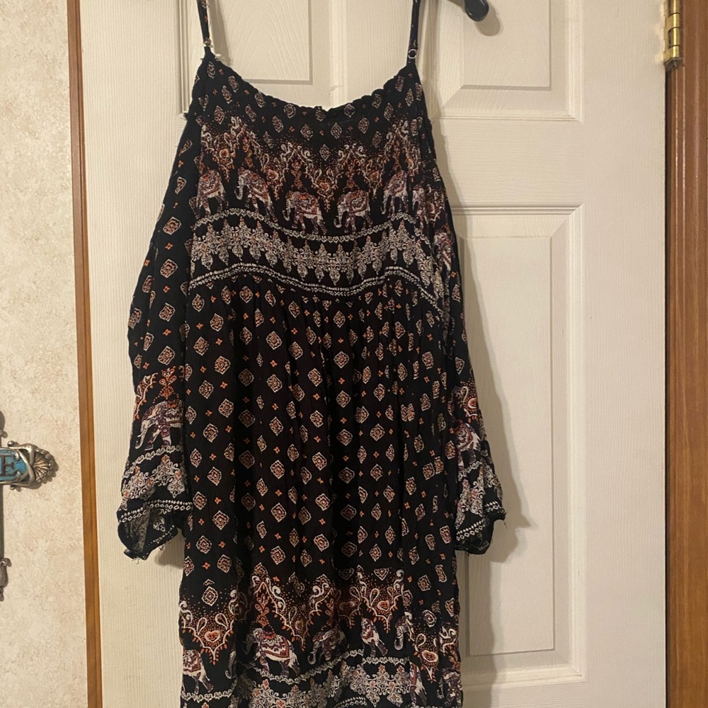 Off the shoulder dress